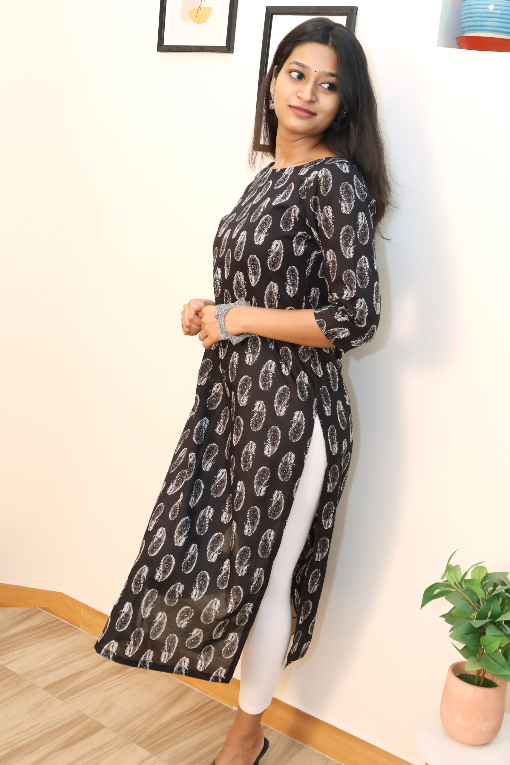 Boat Neck kurti - Image 2