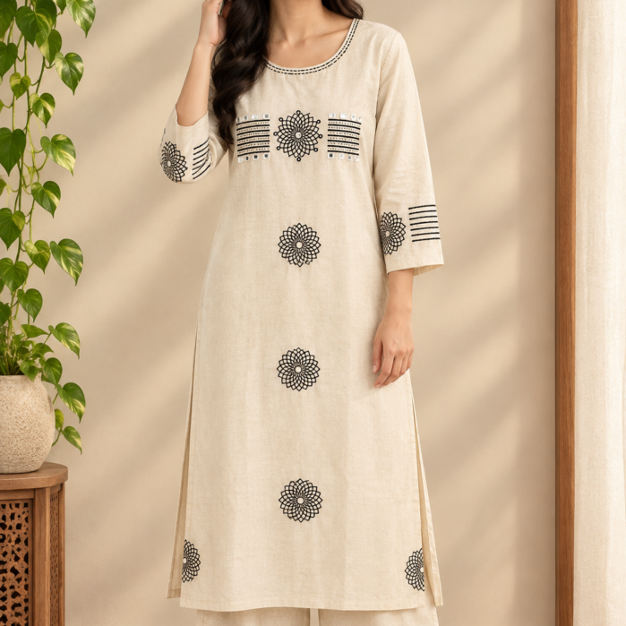 Cotton kurta set